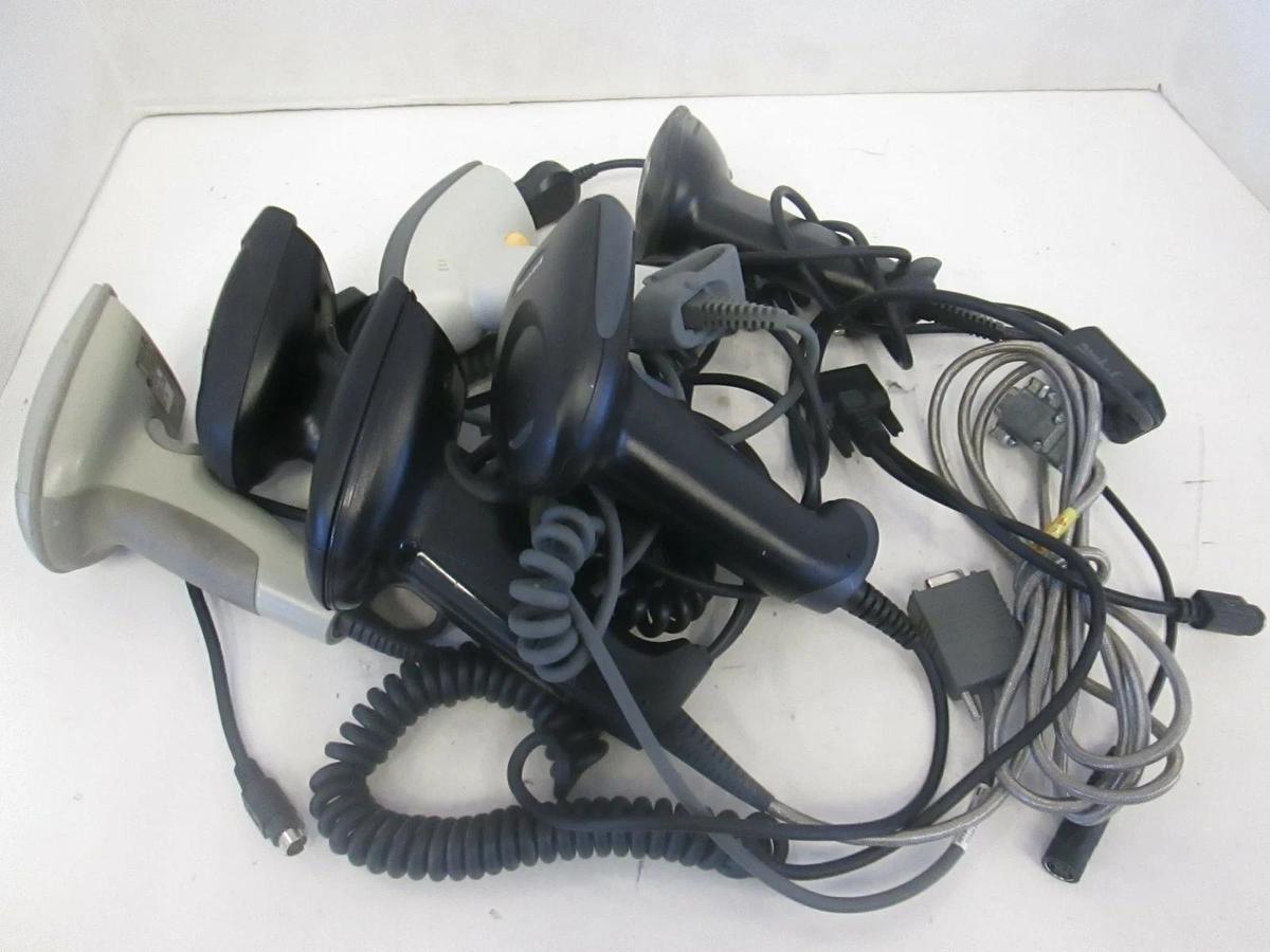 Used Handheld barcode reader Scanners, Used, Lot of 6