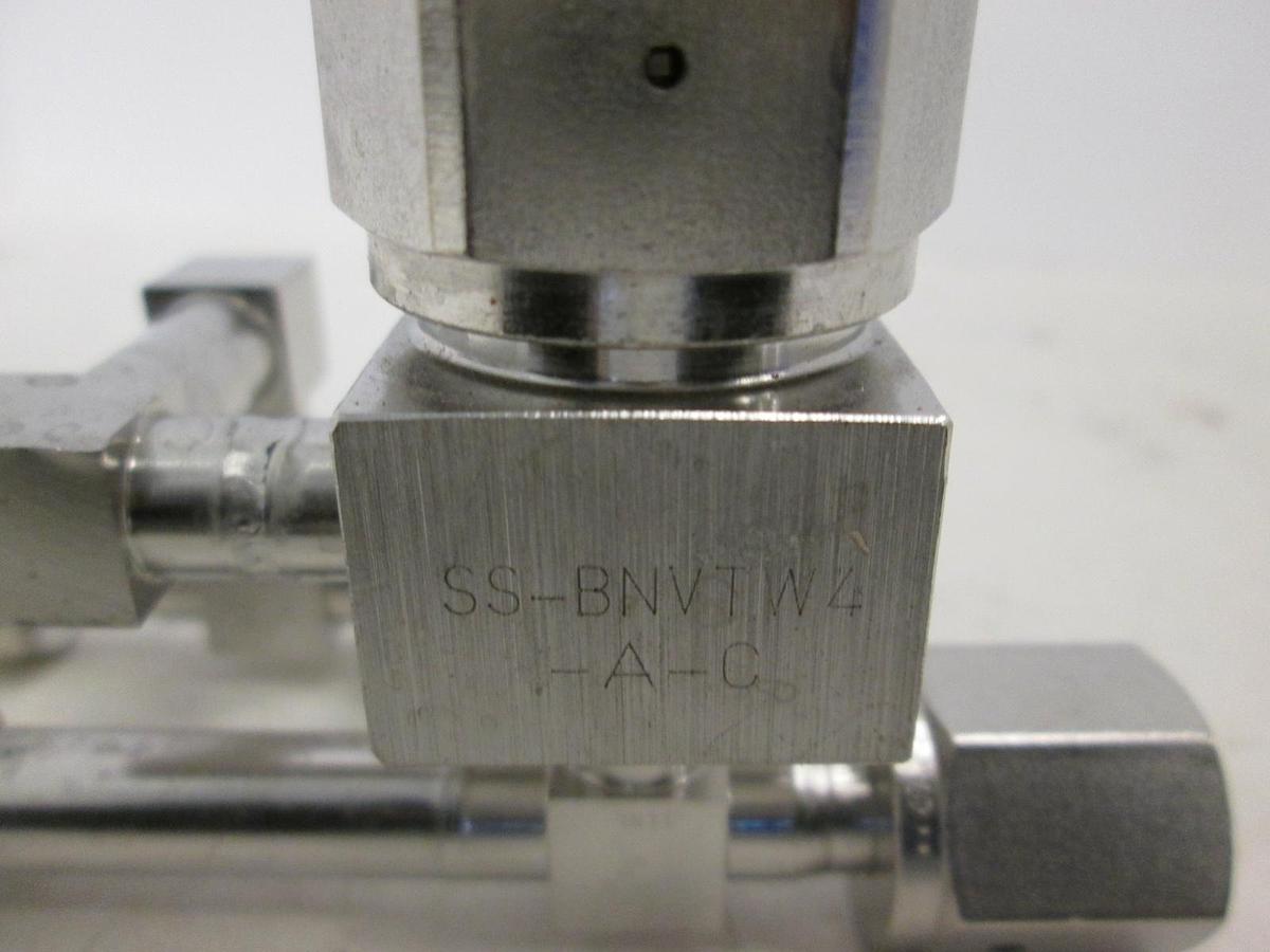 Used Nupro, High Purity Pressure Valve, SS-BNVTW4-A-C, Used