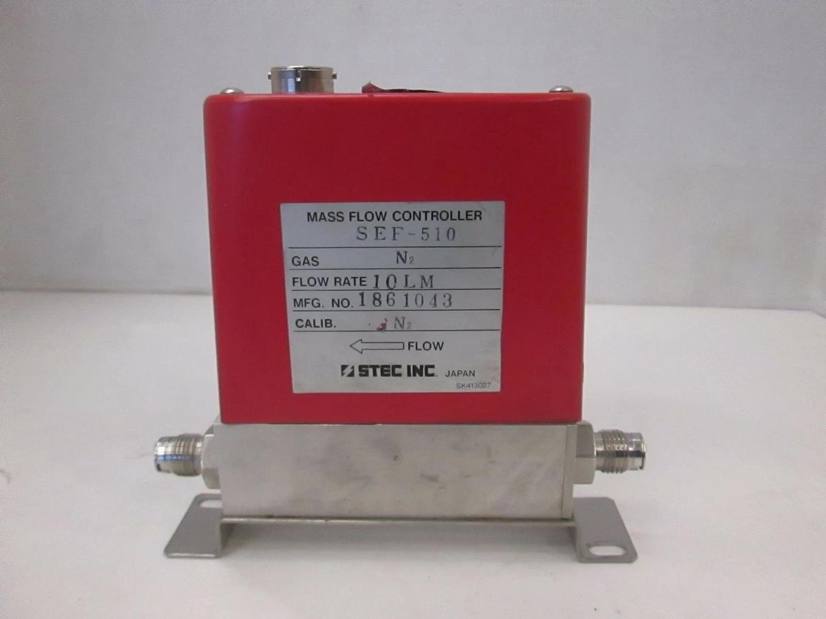 Used Stec, SEF-510, Mass Flow Controller, 10 LM, N2, Used