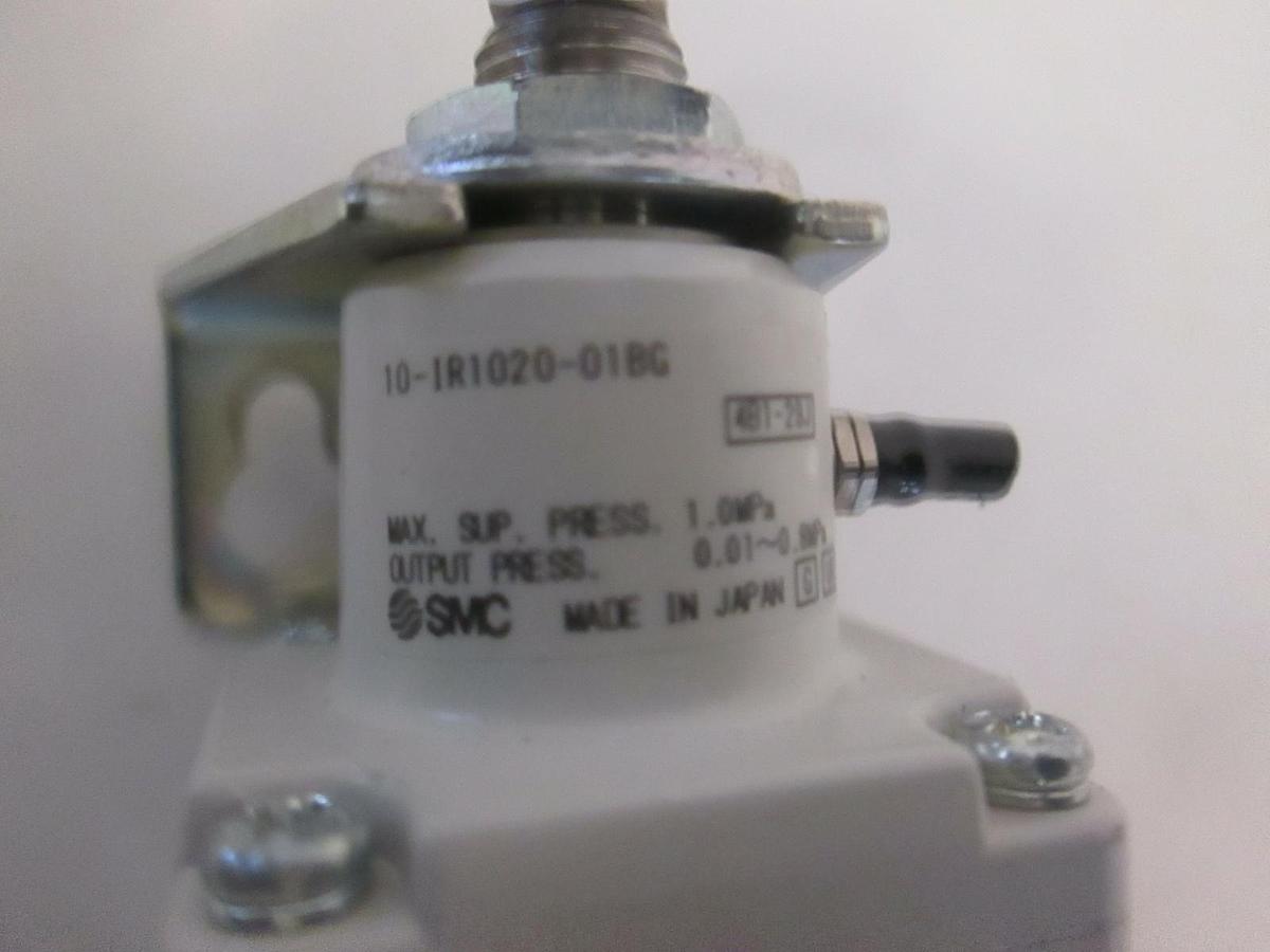 Used SMC, Regulator Assy w/ 0-1MPa Gauge, 10-IR1020-01BG, Used