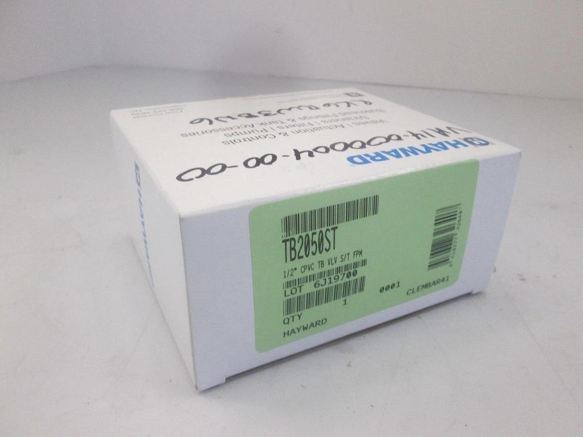 Hayward, TB2050ST, True Union Ball Valve, 1/2", New
