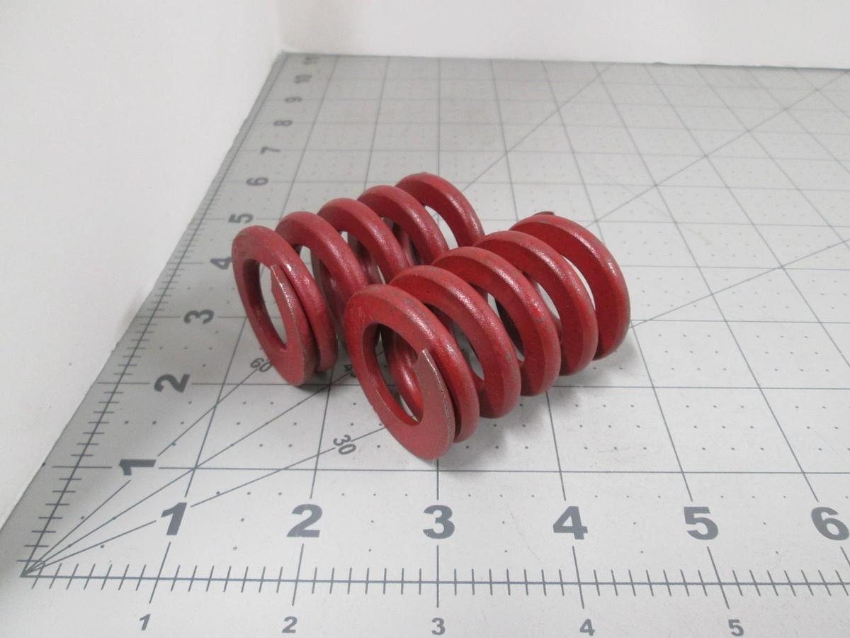 Century Spring, Die Spring, 1/5" Hole, .75" Rod, .312" x .188" Wire, Chrome, New