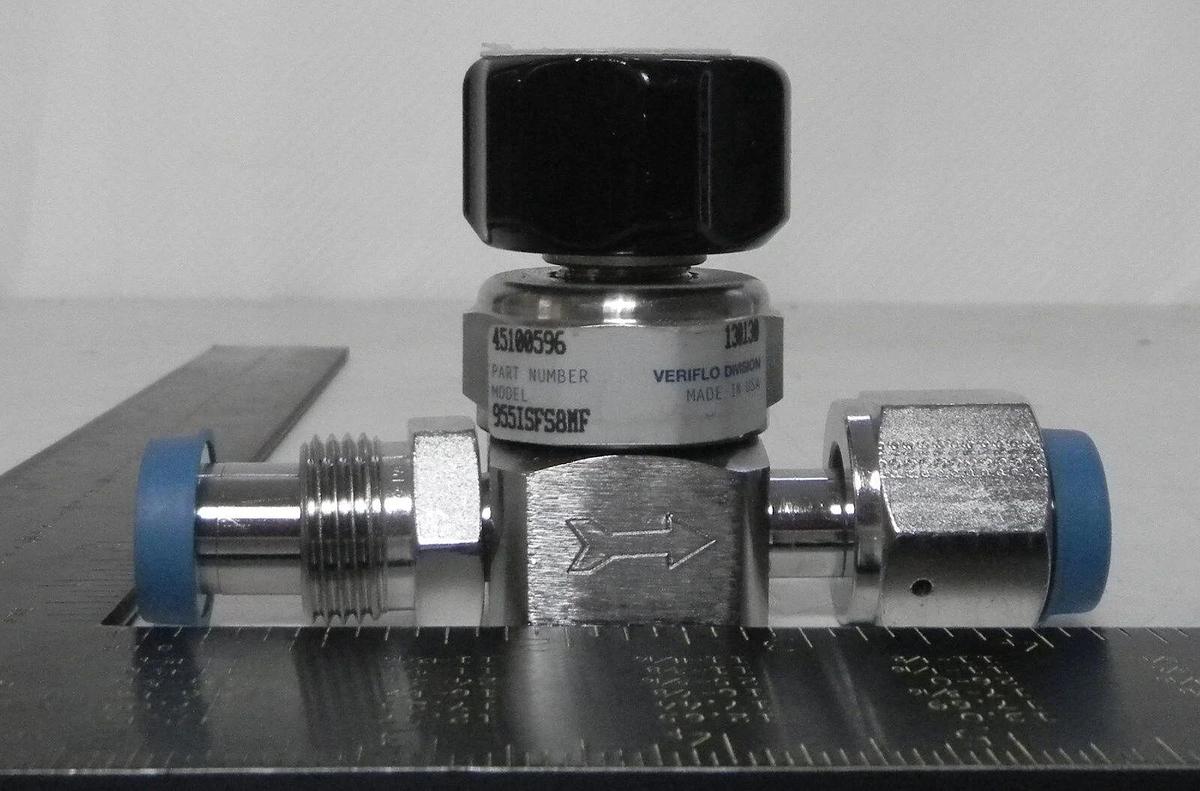 Used Veriflo 955ISFS8MF Valve, 1/2"MVCR/FVCR, Used