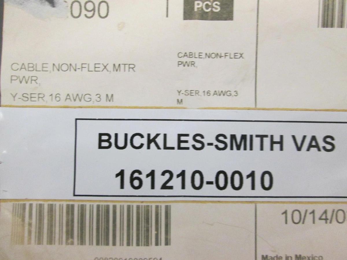 Buckles-Smith, Cable ENC, LD/Y, 45 Degree, 3m, 161210-0009, New