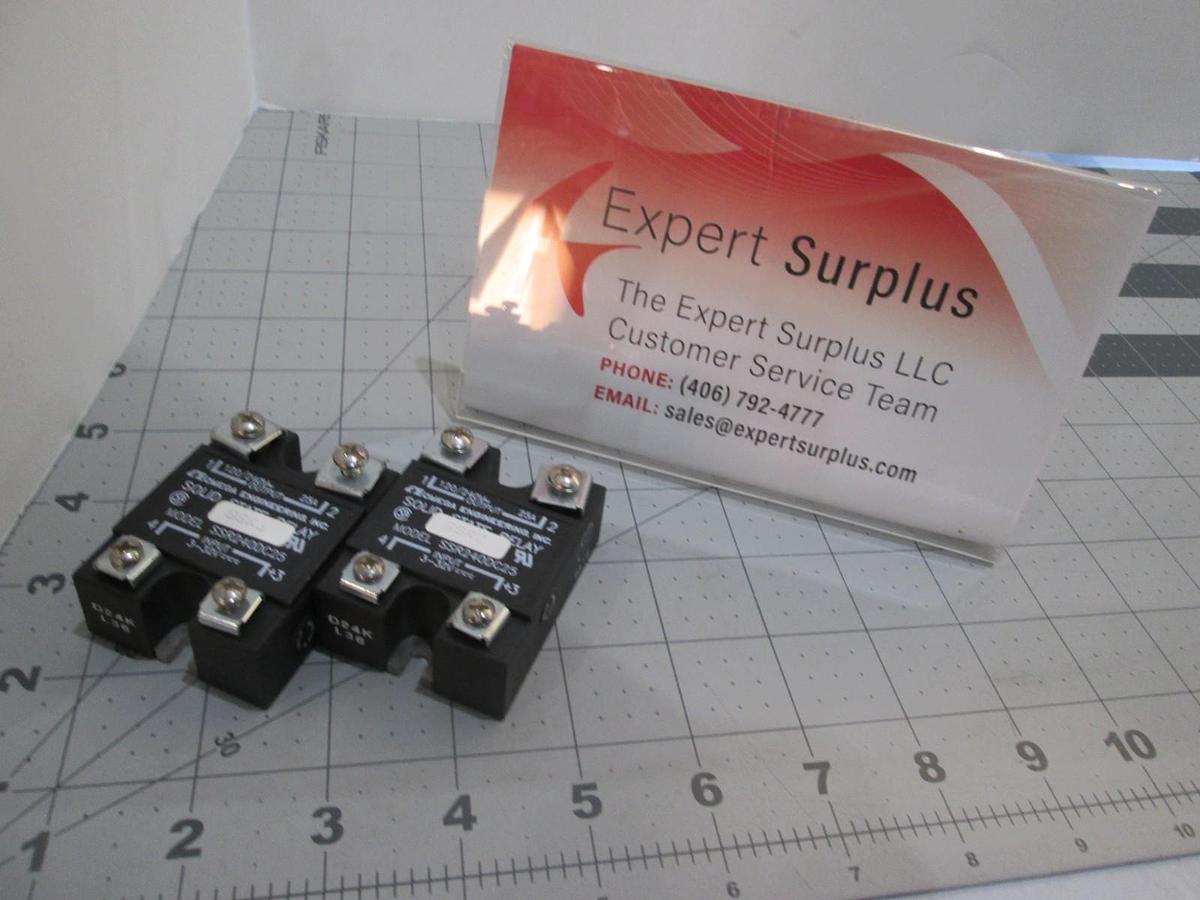 Used Omega, Model SSR240DC25, Solid State Relay, Used, Lot of 2