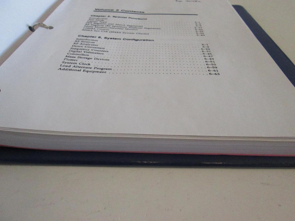 Used HP 3048A Volume 2, Used