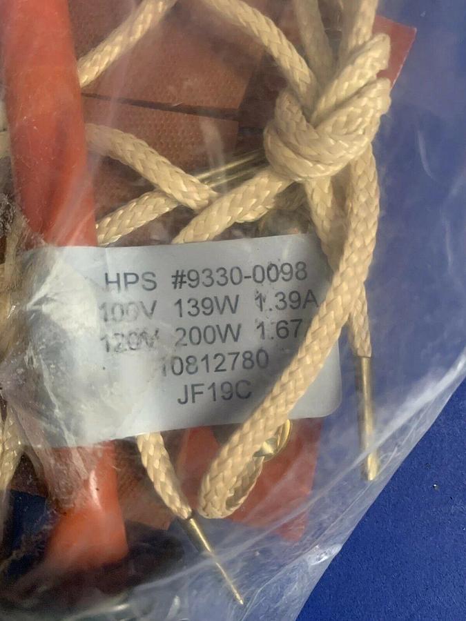 Used MKS HPS 9330-0098 Heater Jacket for 3" 90° Elbow Vacuum Pipe, NEW