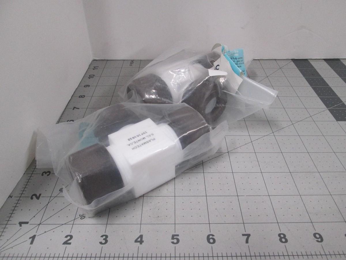 Plasmatech, 19F161612, Fitting, Tee Union Reducer, New, Lot of 2