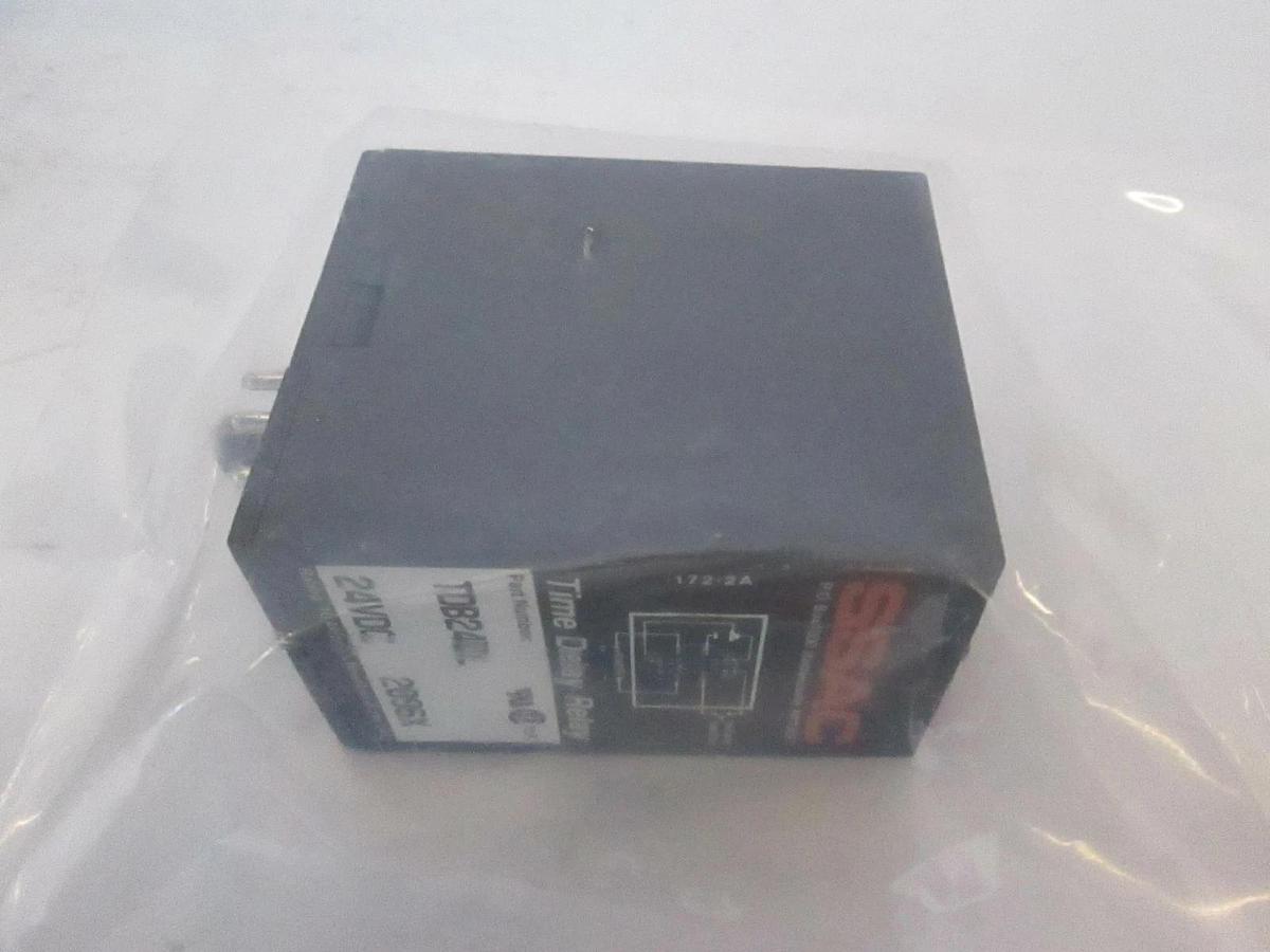 Used Digi-Set SSAC TDB24DL, 24VDC Time Delay Relay, 1-512 Sec, Used