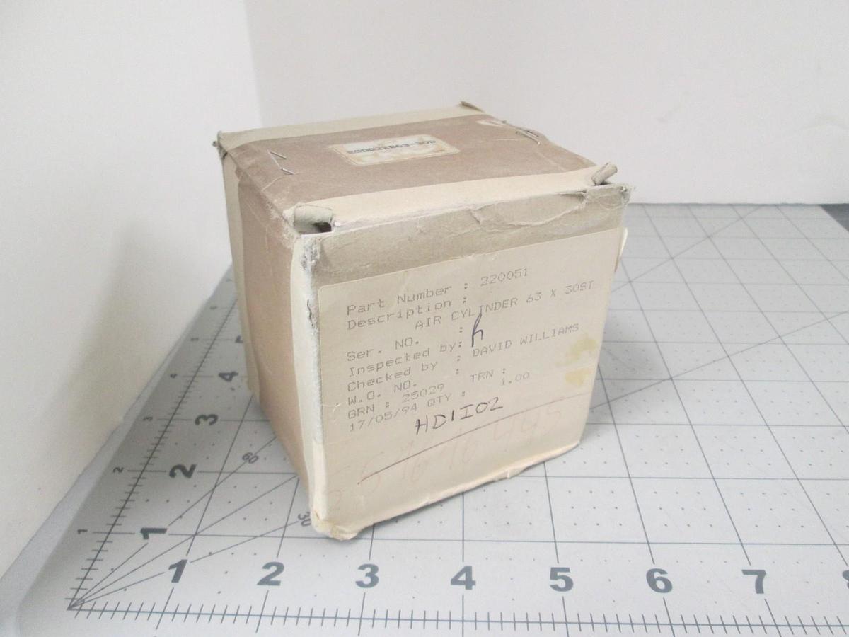 SMC, ECDQ2KB63-30D, Pneumatic Cylinder, New
