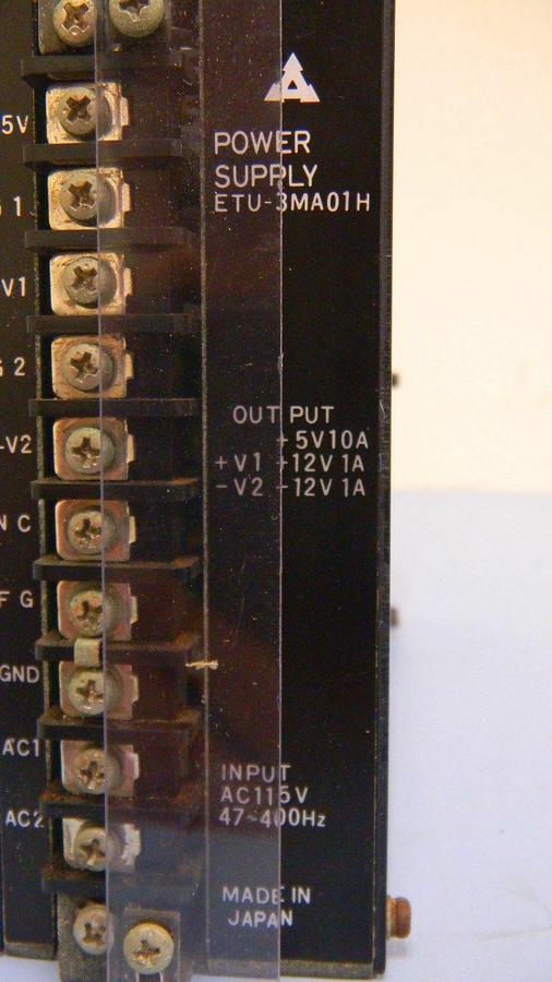 Used Matsushita ETU-3MA01H Power Supply, Out - LOT of 2