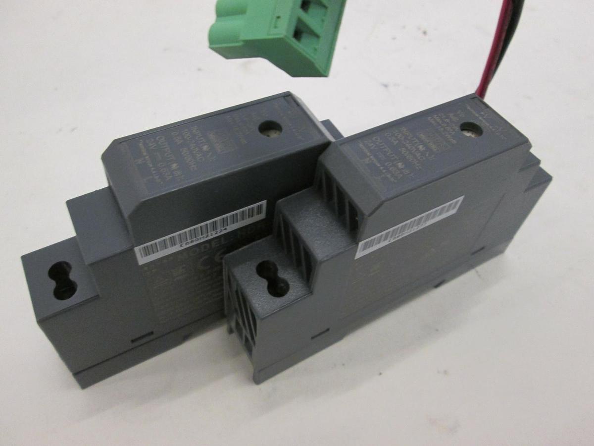 Used Mean Well, Power Supply, HDR-15-24, Used, Lot of 2