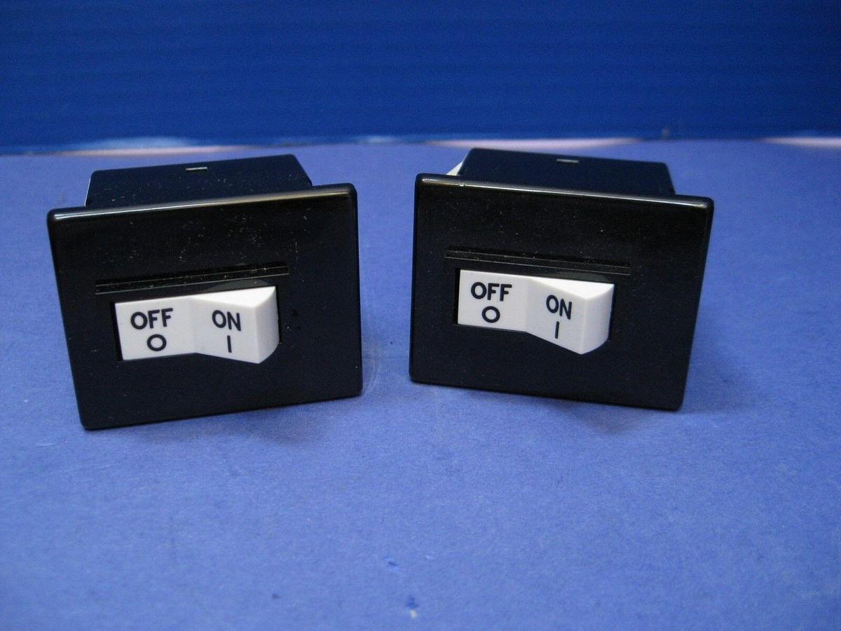Airpax 203-11-25375-2 Circuit Breaker Switch, 250V, 50/60Hz, Lot of 2