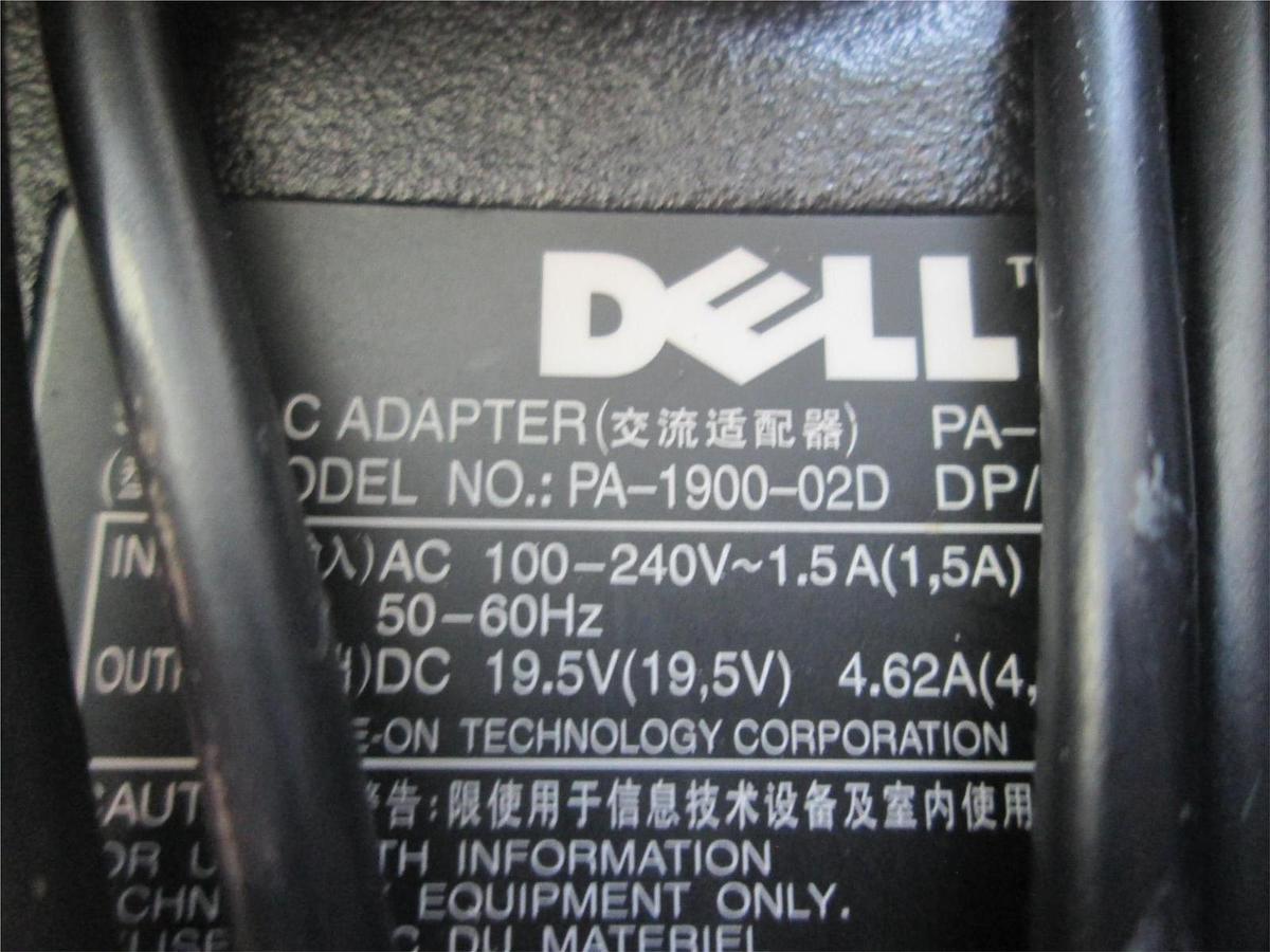 Used Dell, PA-1900-02D, AC Adapter, 50-60Hz, Used