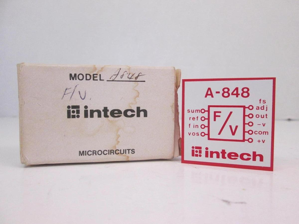 Intech Microcircuits A-848 frequency to voltage converter