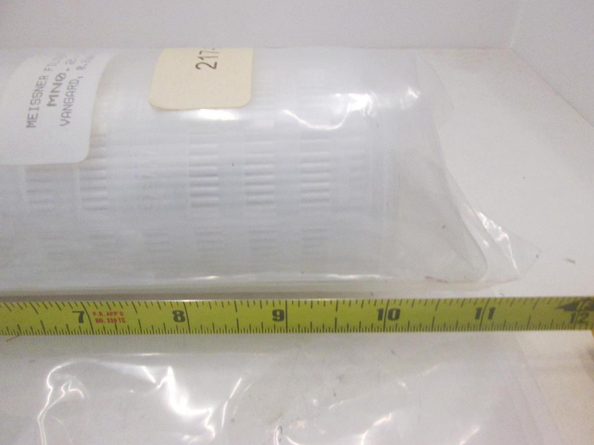 MEISSNER FILTRATION PROD, MNO.2-1DAE, FILTER,VANGARD,0.2um, 10", 213 O-RING, New