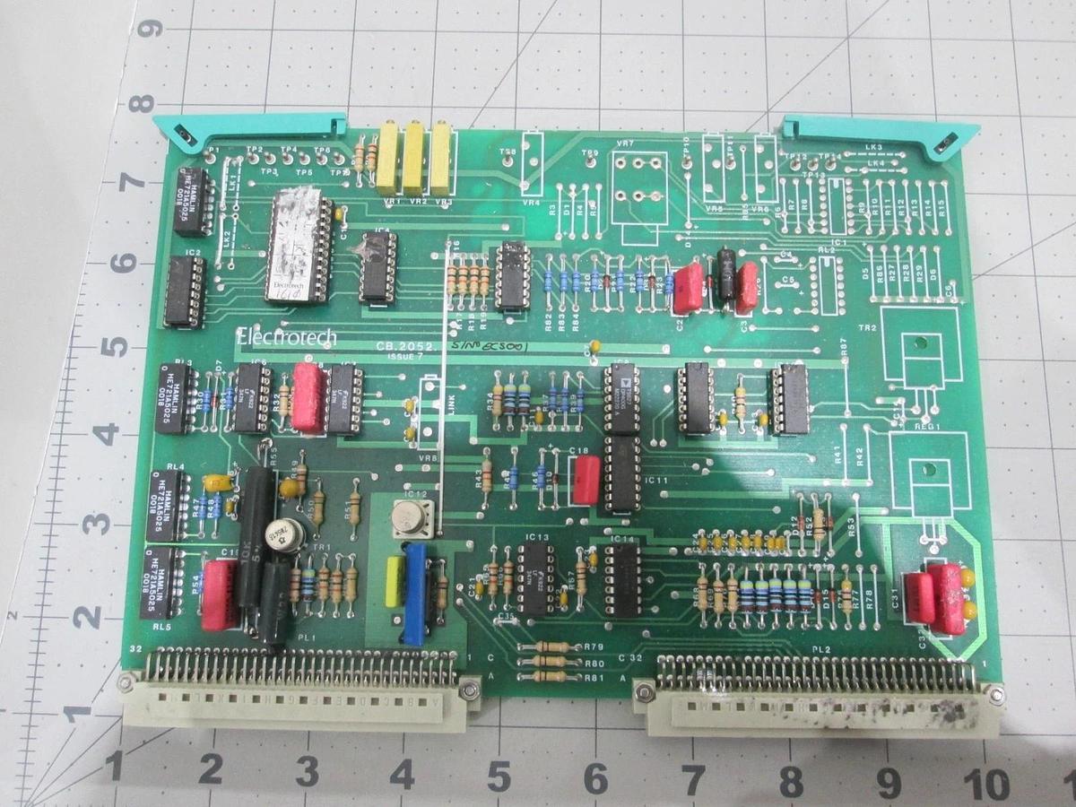 Used Electrotech, CB2052, PCB Assy, Used