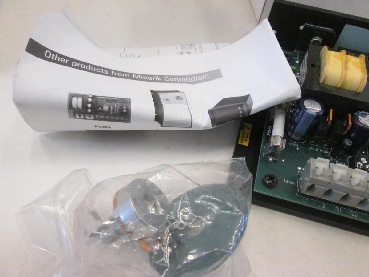 Minarik, LR41380, Motor Controller, 115/230 V, 50/60Hz, New