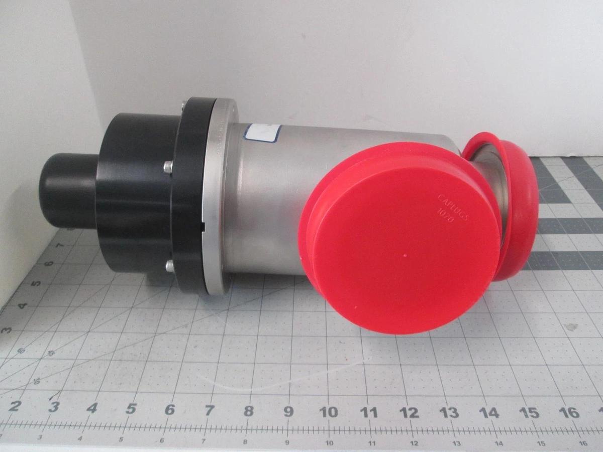 Used MKS, 791093-001, Right Angle Valve w/ Solenoid Valve, Used