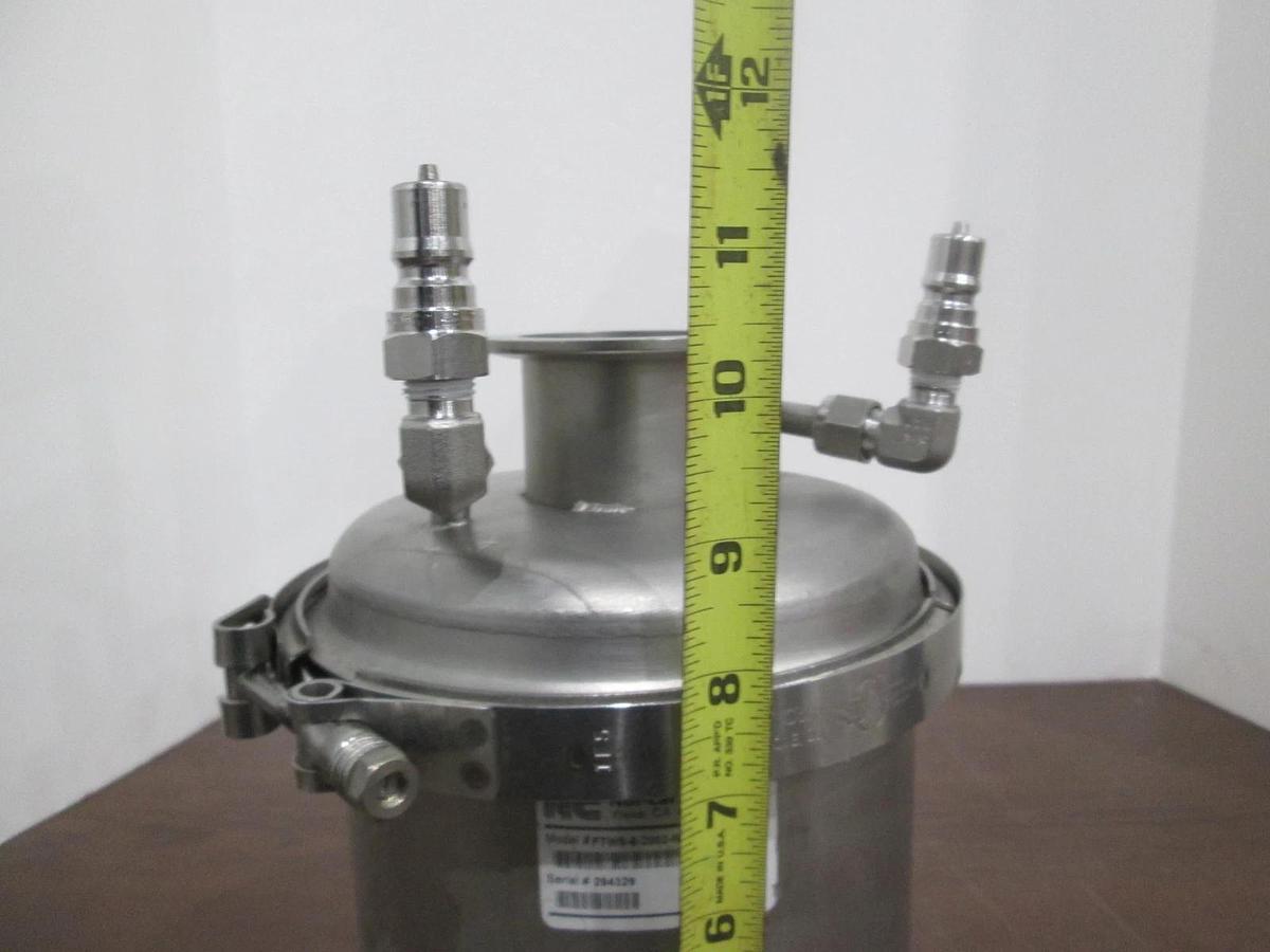 Used Nor-Cal Products, FTWS-6-2002-NWB, Coaxial Metal Sieve Foreline Trap, Used