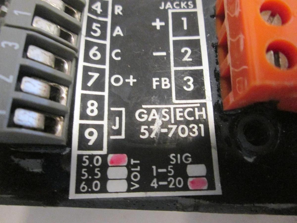 Used GasTech, Sensor Transmitter Amplifier, 57-7031, Used