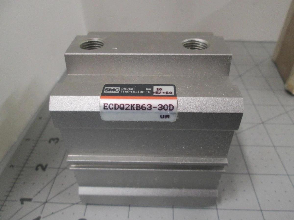 SMC, ECDQ2KB63-30D, Pneumatic Cylinder, New