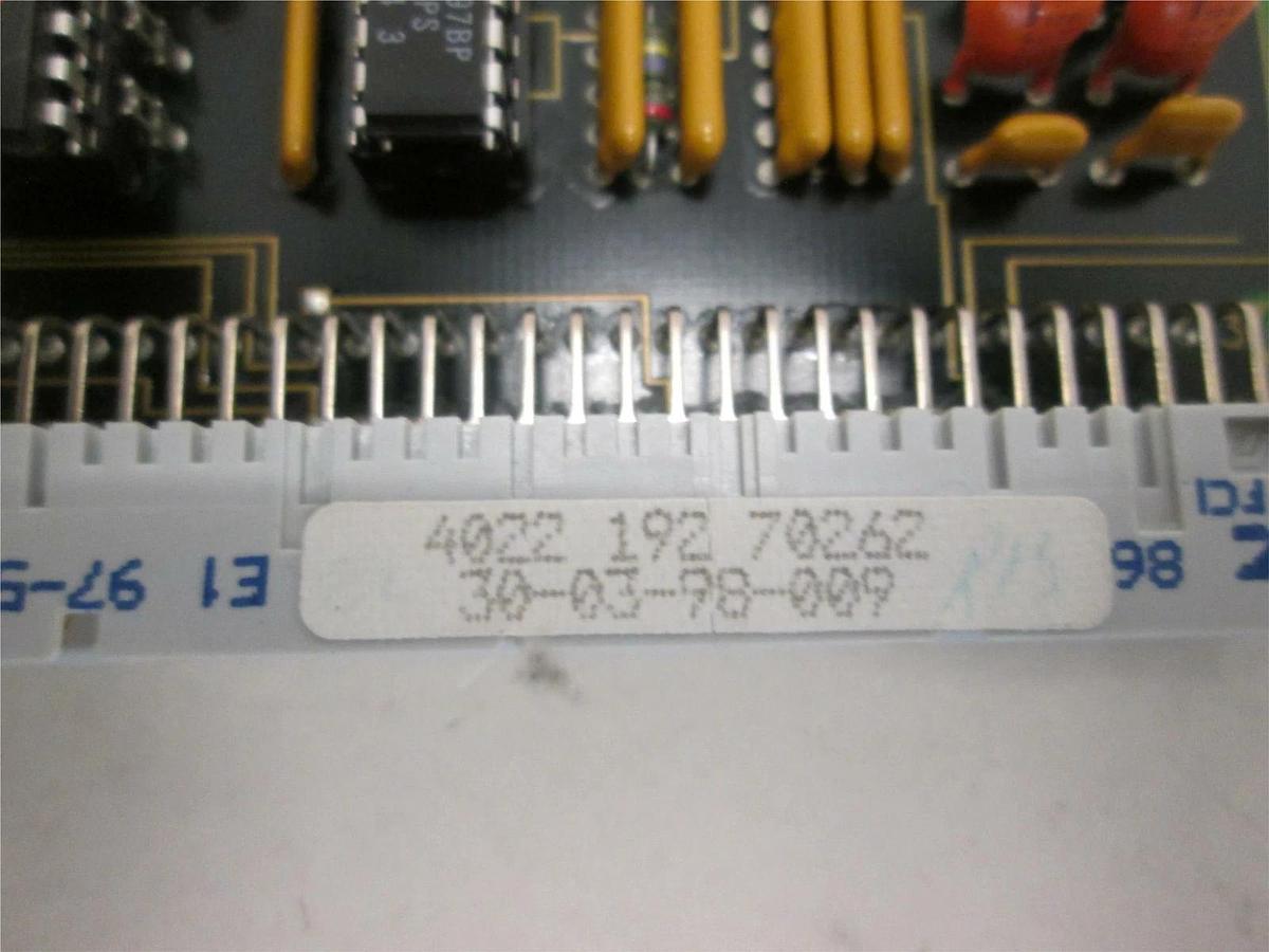 Used FEI, 4022 192 70262, Scanning Electron Microscope Board, Used
