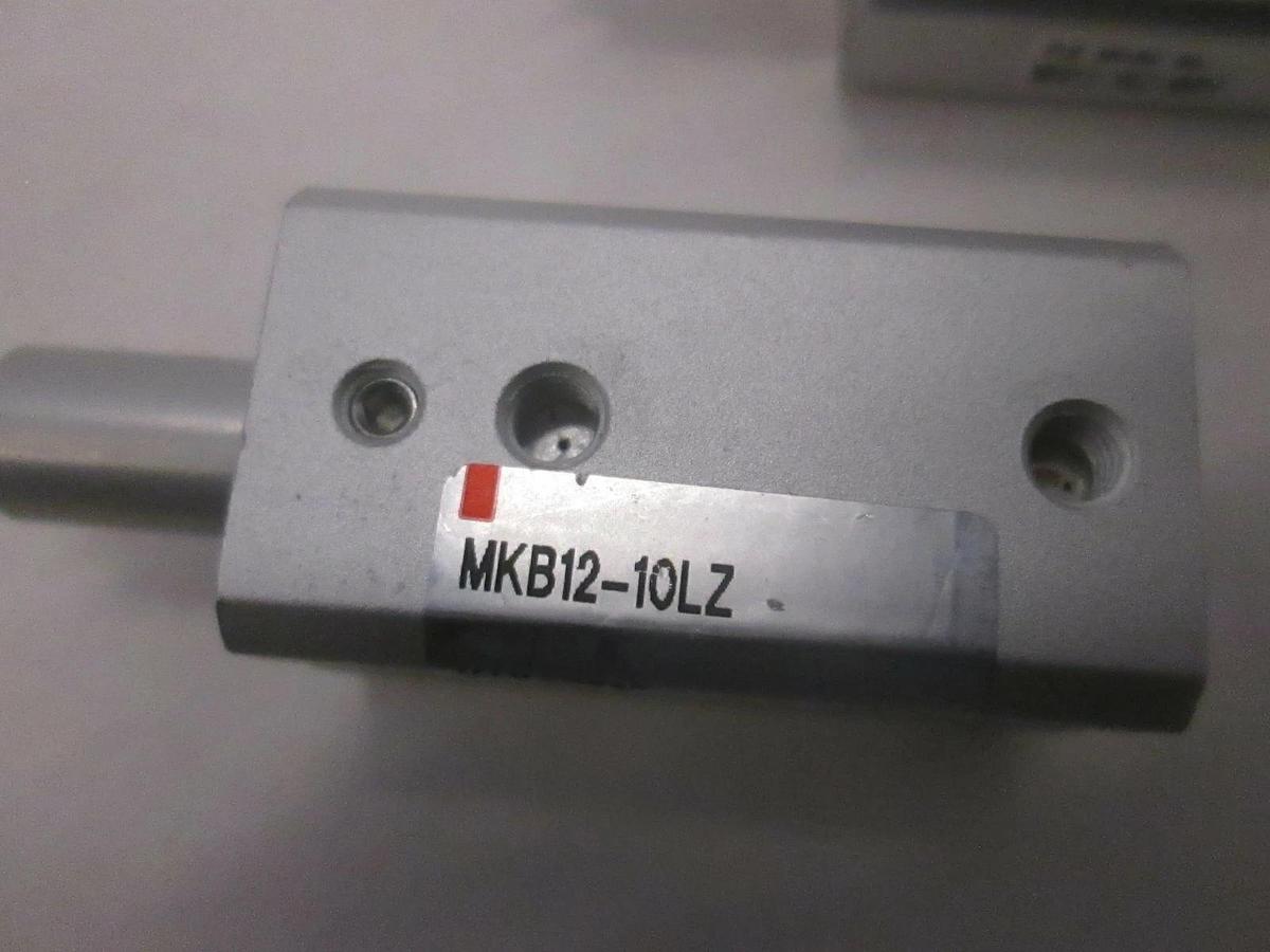 Used SMC, Rotary Clamp Cylinder, MKB12-10LZ, Used, Lot of 2