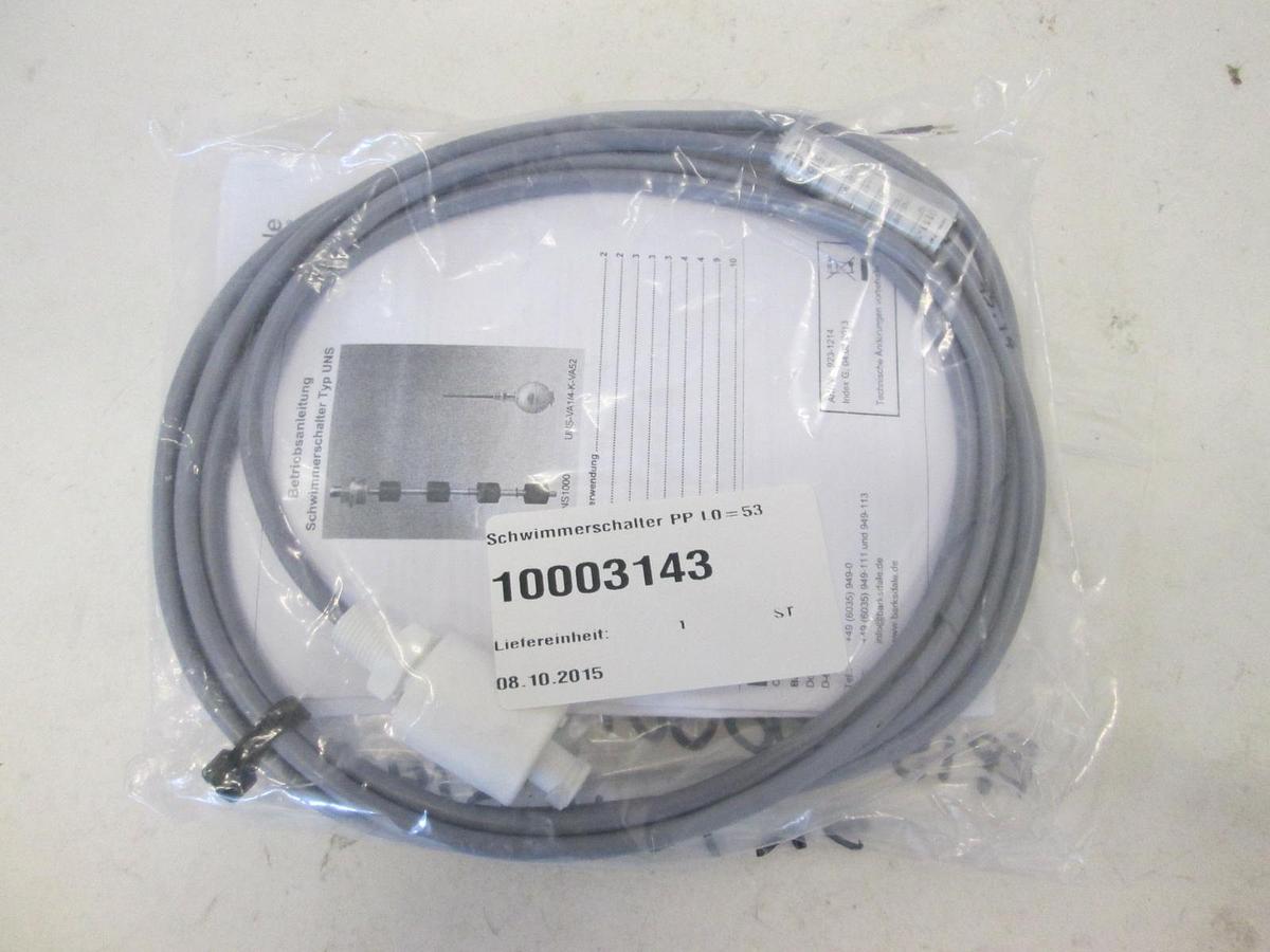 Used Barksdale Control Products, Float Switch, 0111-150, New