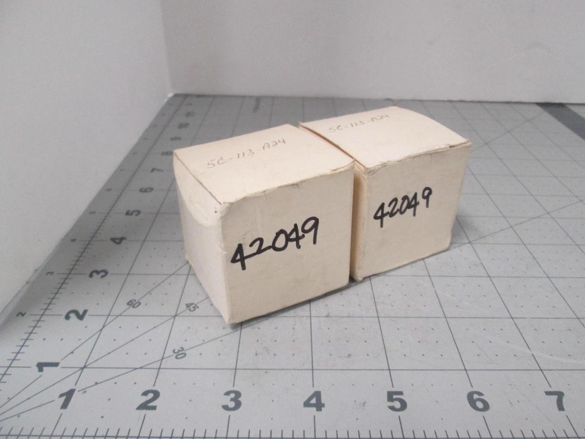 Solenoid Coil, SC-113-A24, New, Lot of 2