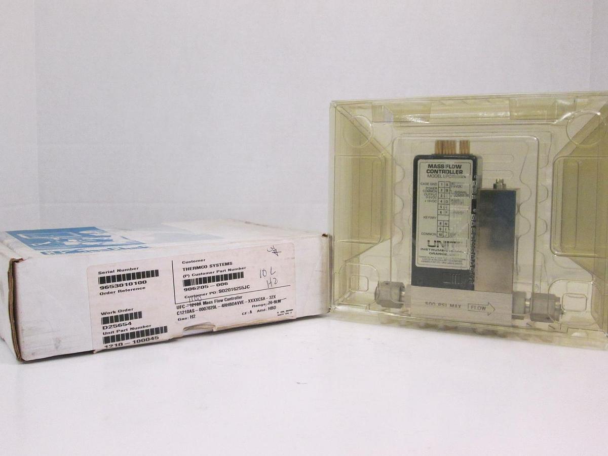 Used Unit UFC-1100 Mass Flow Controller H2, 20 SLM, Reburbished