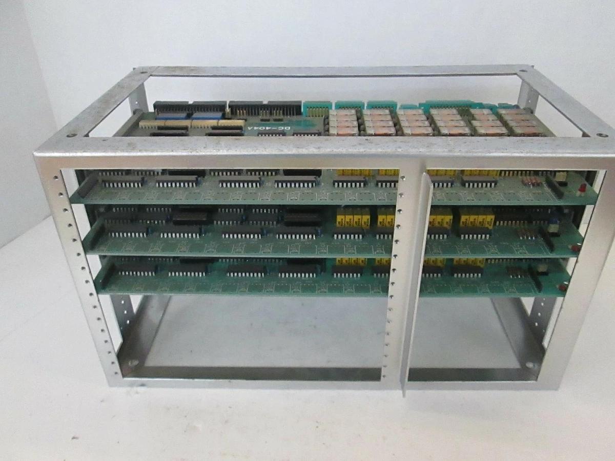 Used Tel Tokyo Furnace Card Cage with DC-404A PCB, Used