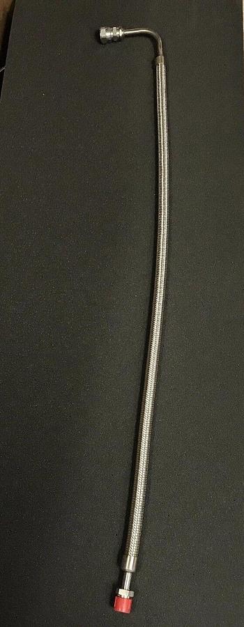 Stainless Steel Braided Hose 44"L, Eaton 5400-S588 x 1/2" MVCR, New