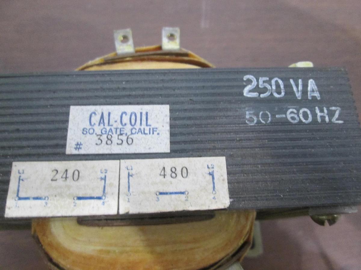 Cal-Coil, 3856, Power Transformer, 250VA, 50/60Hz, Used
