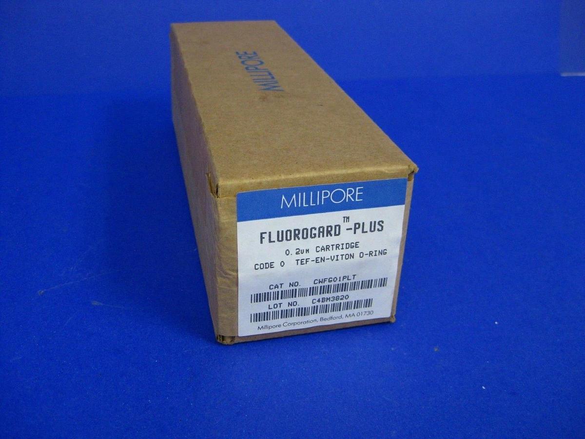 Millipore Fluorogard Plus CWFG01PLT Cartridge Filter, 1.0um, 10"L, TEV O-ring
