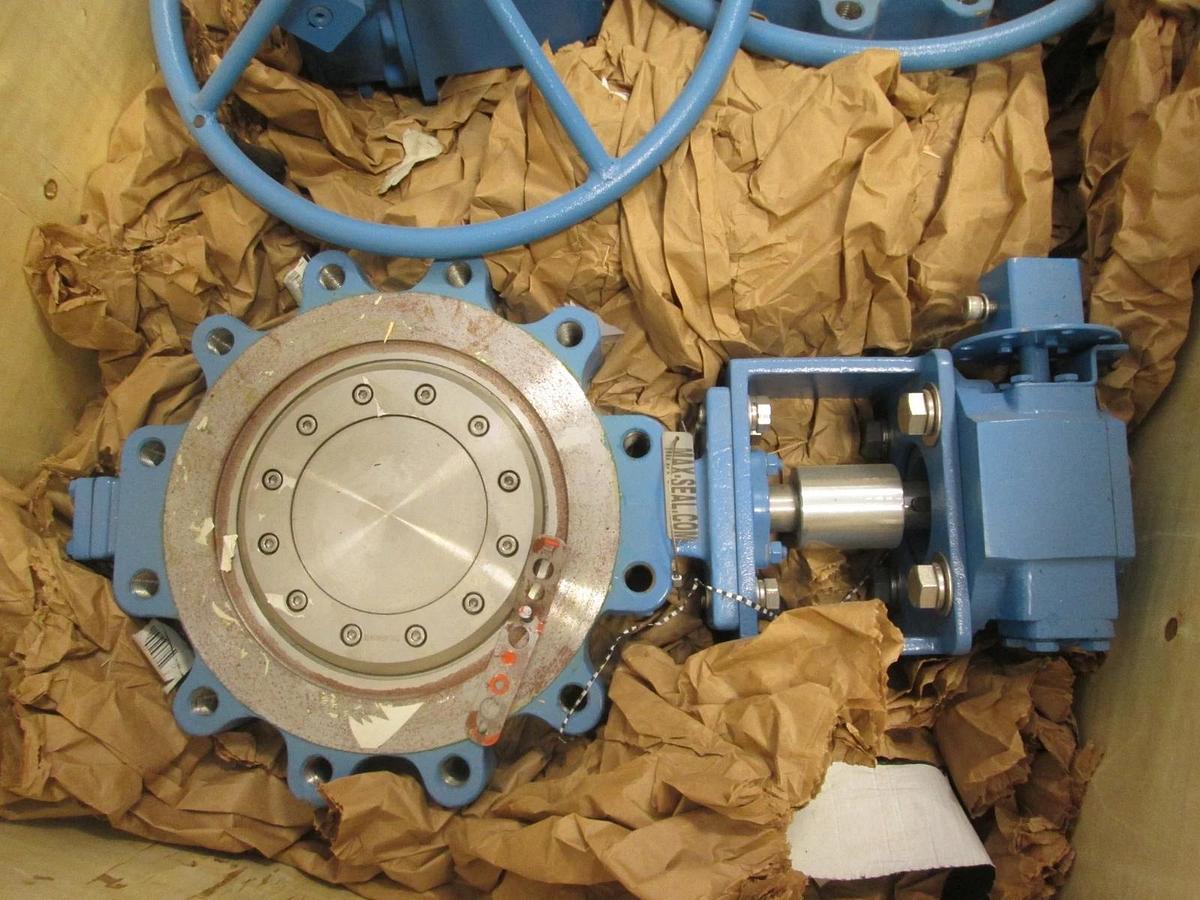 Used Max Seal, Butterfly Valve, High Performance, Body 150, Stainless Steel, Used