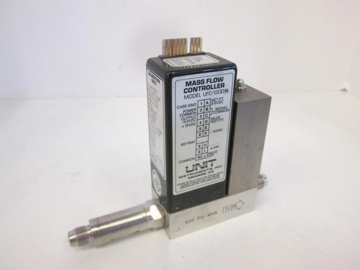 Used Unit Instruments, UFC-1200N, MFC w/ Pall Filter, 10 SLM, N2, Used