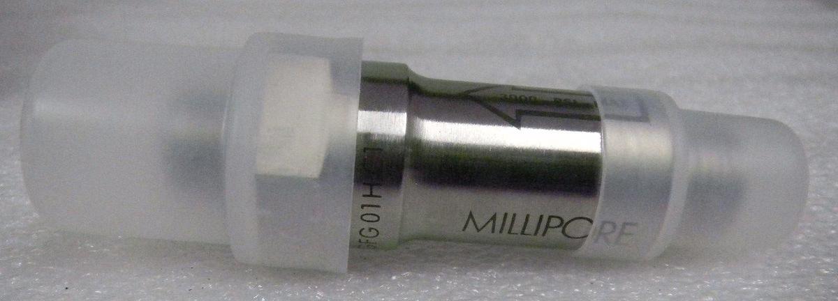 Millipore WGFG01HC1 Wafer Guard Filter, 1/4" O-Ring Seal VCO Compatible, NEW