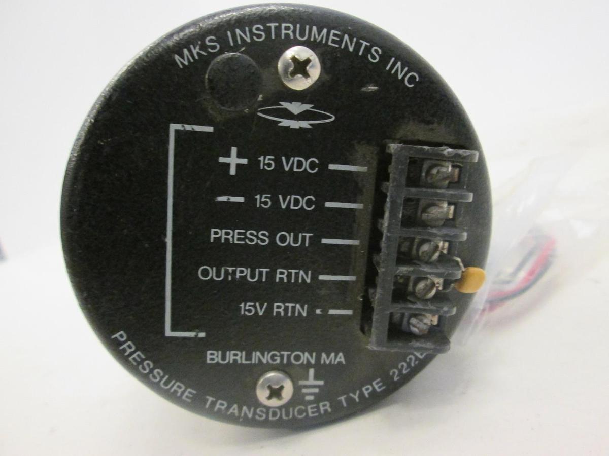 Used MKS, Baratron 10 Torr Pressure Transducer, 222BA-00010AA, Used