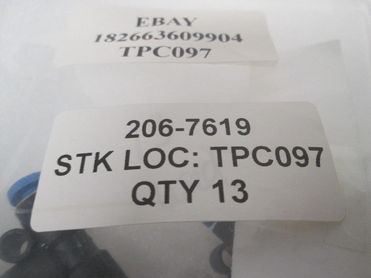 SMC, 3 Way Valve Fitting, 206-7619, New, Lot of 13