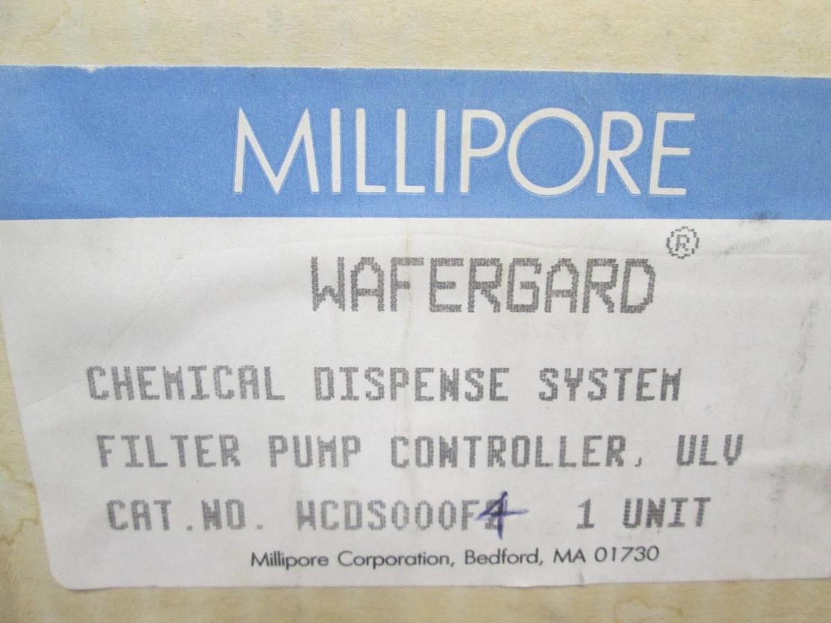 Millipore, WCDS000F4, Chemical Dispense System Filter Pump Controller, New