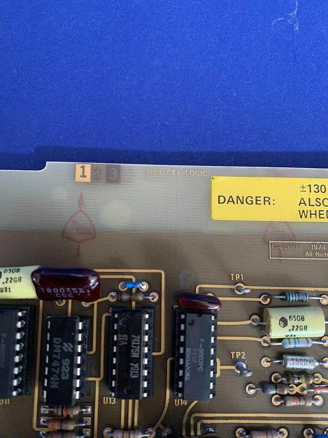 Used Tektronix 670-3668-02 1803 CF1 Logic PCB, Used