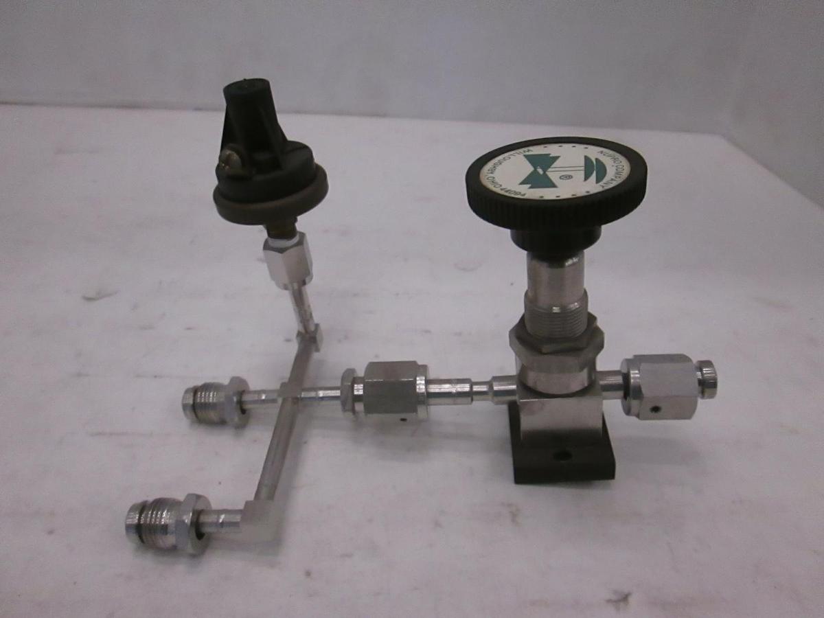 Used Nupro Valve Assy w/ 3 Ports, Used