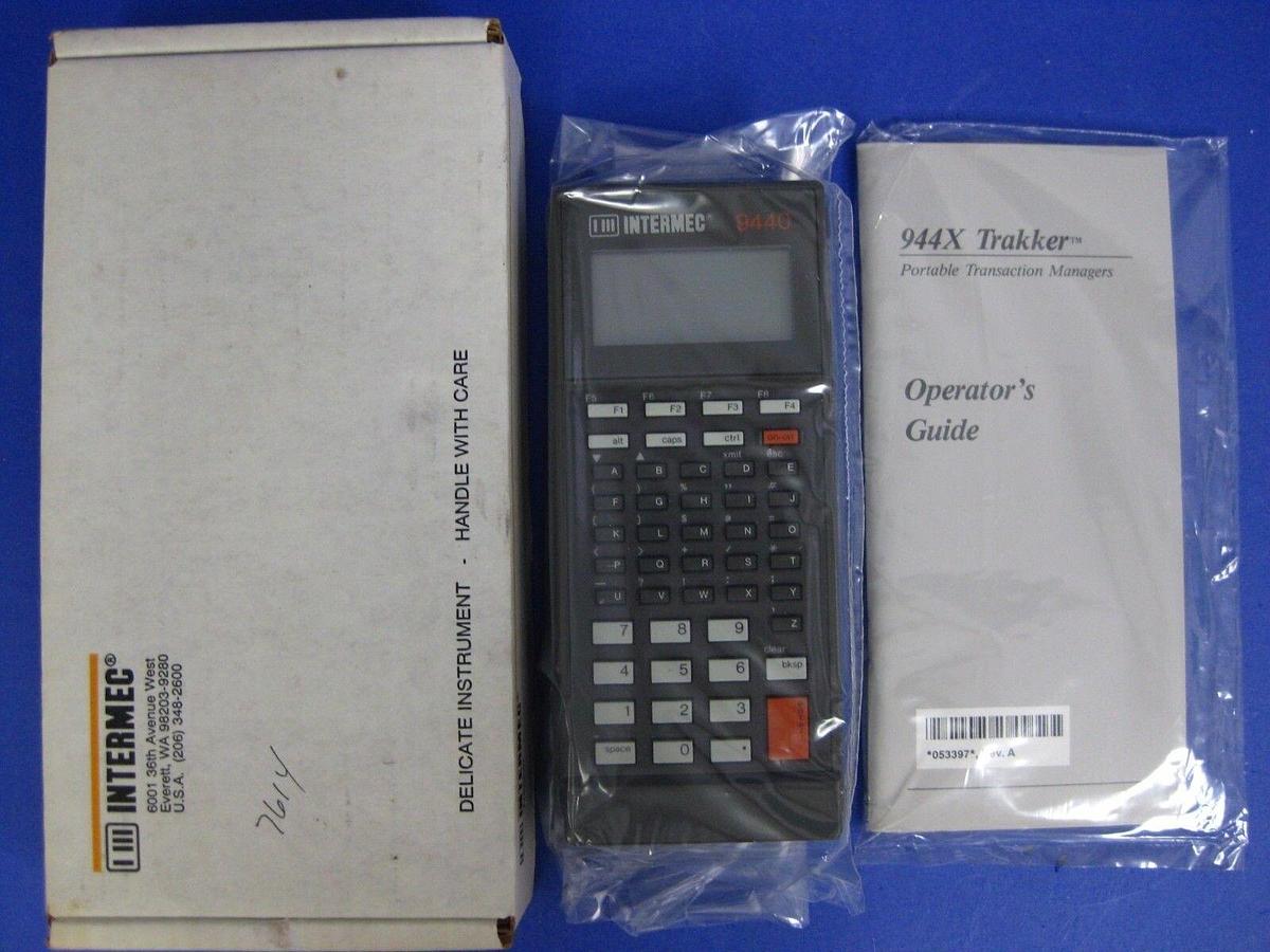 Used Intermec 9440 Trakker Barcode Scanner, New