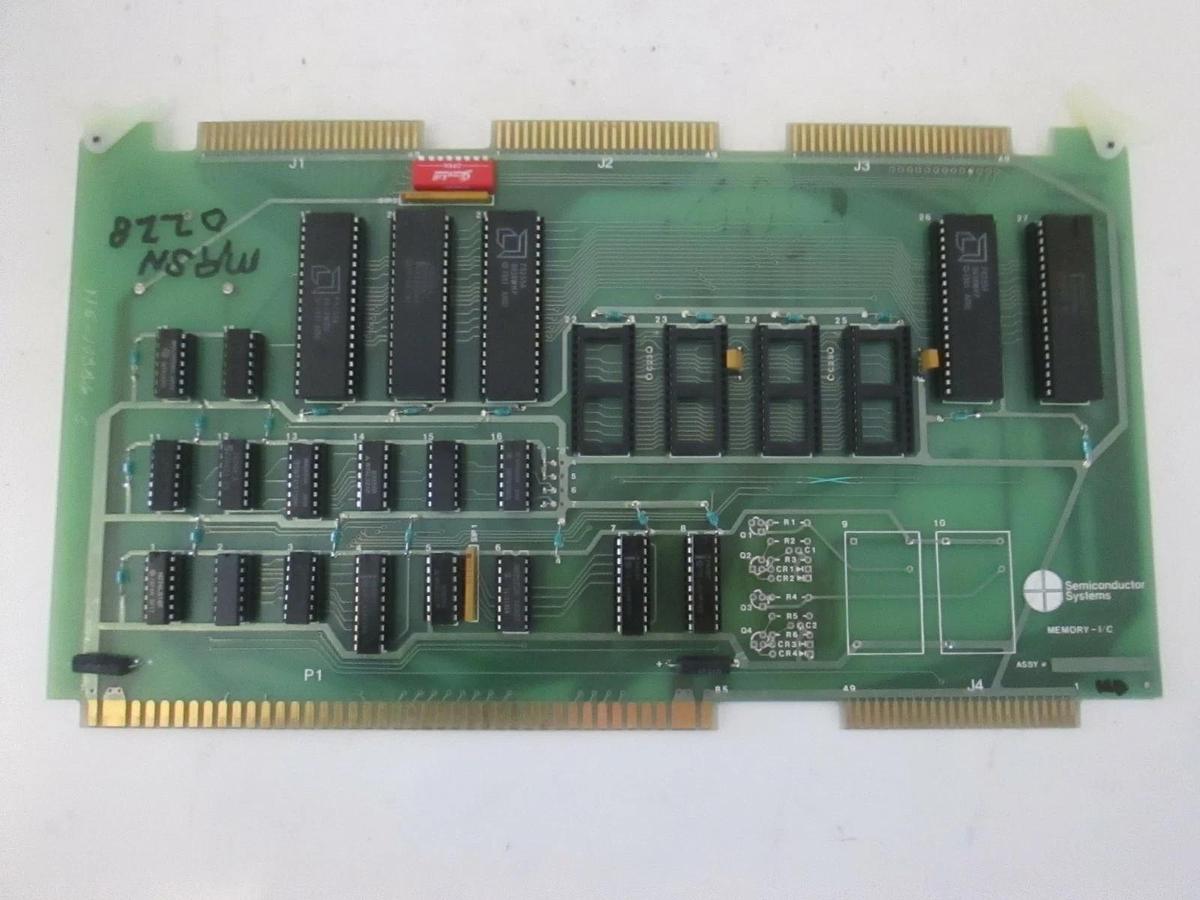 Used Semiconductor Systems Inc. Memory- I/C PCB, 09-009B4-01, Rfrb