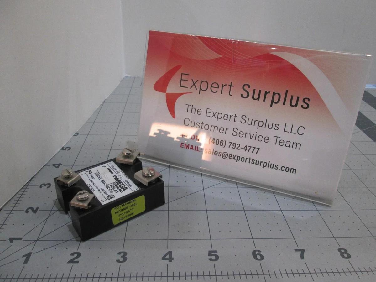 Used Omega, Model SSR240DC10, Solid State Relay, Used
