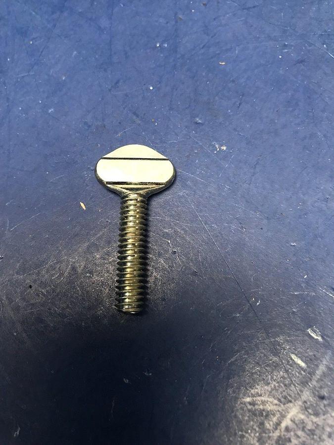 1/4 X 1" Thumb Screw, Type P - Mixed With and Without Shoulder, Lot of 65+