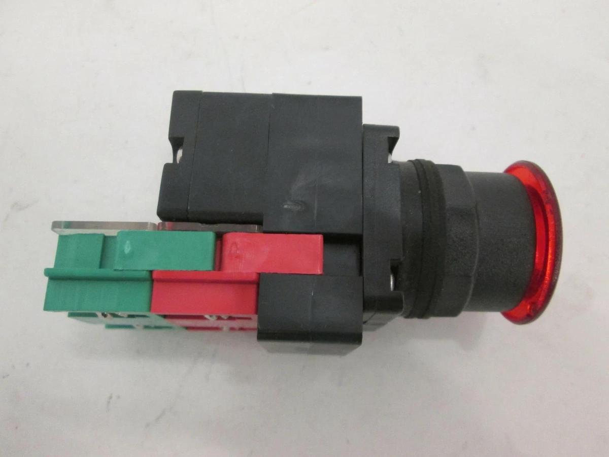Used Control Concepts, Red Push Pull Switch, FVPPM120, Used