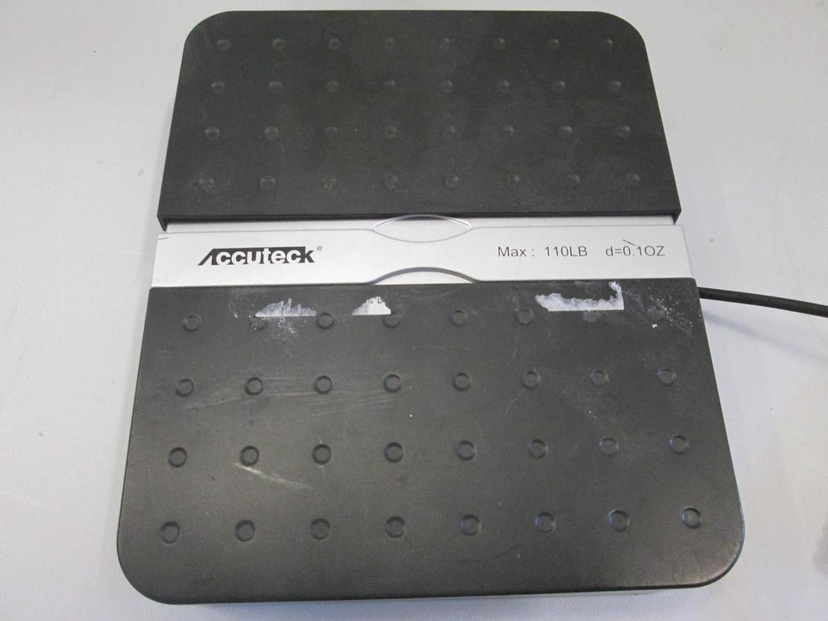 Used Accuteck W-8580-110B, Digital Postal Scale, Battery Operated, Used