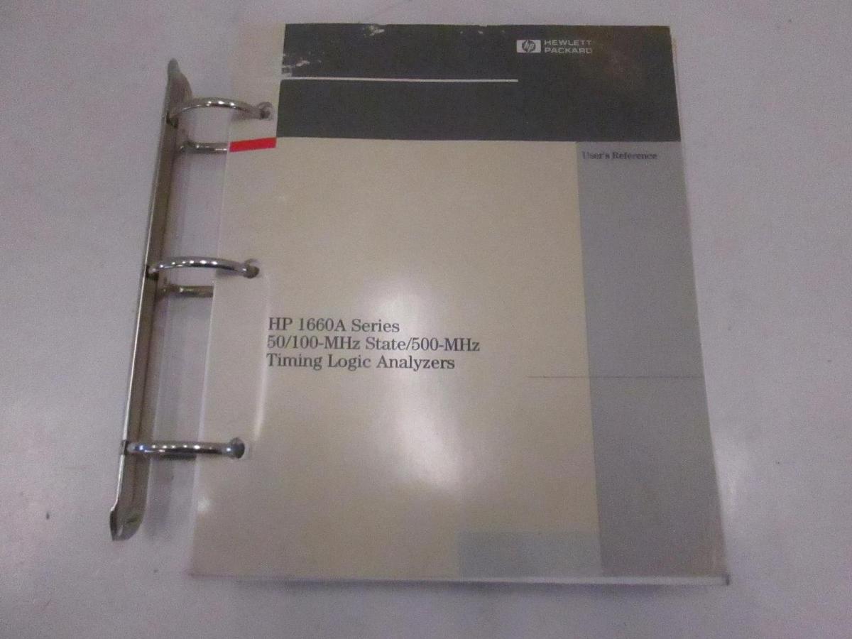 Used HP Model 1660A-Series 50/100-MHz State/500-MHz Timing Logic Analyzers, Used